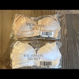 (2) Pink by Victoria’s Secrets 34b wireless bras